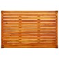 vidaXL Banco de jardín con mesa y reposapiés madera de acacia maciza vidaXL Banco de jardín con mesa y reposapiés madera de acacia maciza
