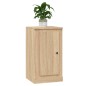 vidaXL Aparador de madera contrachapada roble Sonoma 37,5x35,5x67,5 cm vidaXL Aparador de madera contrachapada roble Sonoma 37,5x35,5x67,5 cm