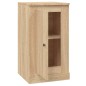vidaXL Aparador de madera contrachapada roble Sonoma 37,5x35,5x67,5 cm vidaXL Aparador de madera contrachapada roble Sonoma 37,5x35,5x67,5 cm