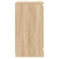 vidaXL Aparador de madera contrachapada roble Sonoma 37,5x35,5x67,5 cm vidaXL Aparador de madera contrachapada roble Sonoma 37,5x35,5x67,5 cm