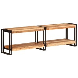 vidaXL Mueble de TV madera maciza de acacia 140x30x40 cm