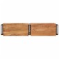 vidaXL Mueble de TV madera maciza de acacia 140x30x40 cm
