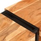 vidaXL Mueble de TV madera maciza de acacia 140x30x40 cm