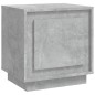 vidaXL Mesita de noche madera contrachapada gris hormigón 44x35x45 cm vidaXL Mesita de noche madera contrachapada gris hormigón 44x35x45 cm