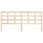 vidaXL Cabecero de cama madera maciza de pino 205,5x4x100 cm vidaXL Cabecero de cama madera maciza de pino 205,5x4x100 cm