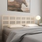 vidaXL Cabecero de cama madera maciza de pino 205,5x4x100 cm vidaXL Cabecero de cama madera maciza de pino 205,5x4x100 cm
