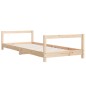 vidaXL Estructura de cama para niños madera maciza de pino 80x200 cm vidaXL Estructura de cama para niños madera maciza de pino 80x200 cm
