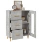 vidaXL Aparador de madera de ingeniería gris hormigón 69,5x34x90 cm vidaXL Aparador de madera de ingeniería gris hormigón 69,5x34x90 cm
