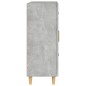 vidaXL Aparador de madera de ingeniería gris hormigón 69,5x34x90 cm vidaXL Aparador de madera de ingeniería gris hormigón 69,5x34x90 cm