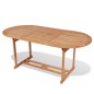 vidaXL Set comedor de jardín 7 pzas con sillas plegables teca maciza vidaXL Set comedor de jardín 7 pzas con sillas plegables teca maciza