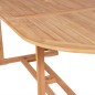 vidaXL Set comedor de jardín 7 pzas con sillas plegables teca maciza vidaXL Set comedor de jardín 7 pzas con sillas plegables teca maciza