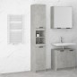 vidaXL Armario de baño contrachapada gris hormigón 32x34x188,5 cm vidaXL Armario de baño contrachapada gris hormigón 32x34x188,5 cm