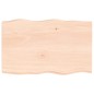 vidaXL Tablero de mesa madera maciza borde natural 80x50x(2-4) cm vidaXL Tablero de mesa madera maciza borde natural 80x50x(2-4) cm