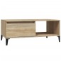 vidaXL Mesa de centro madera contrachapada roble Sonoma 90x50x36,5 cm vidaXL Mesa de centro madera contrachapada roble Sonoma 90x50x36,5 cm