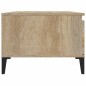 vidaXL Mesa de centro madera contrachapada roble Sonoma 90x50x36,5 cm vidaXL Mesa de centro madera contrachapada roble Sonoma 90x50x36,5 cm