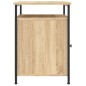 vidaXL Mesita de noche madera contrachapada roble sonoma 40x42x60 cm vidaXL Mesita de noche madera contrachapada roble sonoma 40x42x60 cm