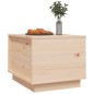 vidaXL Mesa de centro de madera maciza de pino 40x50x35 cm vidaXL Mesa de centro de madera maciza de pino 40x50x35 cm