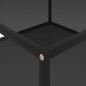 vidaXL Mesa de centro vidrio templado negro 80x80x35 cm vidaXL Mesa de centro vidrio templado negro 80x80x35 cm