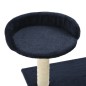 vidaXL Rascador para gatos poste de sisal 95 cm azul oscuro vidaXL Rascador para gatos poste de sisal 95 cm azul oscuro