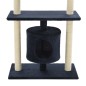 vidaXL Rascador para gatos poste de sisal 95 cm azul oscuro vidaXL Rascador para gatos poste de sisal 95 cm azul oscuro