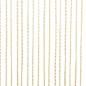 vidaXL Cortinas de flecos 2 piezas 100x250 cm crema