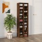 vidaXL Zapatero de madera contrachapada roble marrón 54x34x183 cm vidaXL Zapatero de madera contrachapada roble marrón 54x34x183 cm