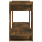vidaXL Estantería madera contrachapada color roble ahumado 100x30x51cm vidaXL Estantería madera contrachapada color roble ahumado 100x30x51cm