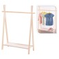 Storage solutions Perchero para niños con 1 estante madera de pino Storage solutions Perchero para niños con 1 estante madera de pino