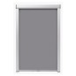 vidaXL Persiana opaca enrollable gris U08/808 vidaXL Persiana opaca enrollable gris U08/808