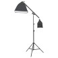 vidaXL Kit iluminación de estudio fotográfico con fondos y reflector