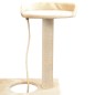 vidaXL Rascador para gatos con poste rascador de sisal 150 cm beige vidaXL Rascador para gatos con poste rascador de sisal 150 cm beige