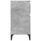 vidaXL Mesita de noche gris hormigón 40x35x70 cm vidaXL Mesita de noche gris hormigón 40x35x70 cm