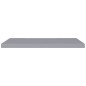 vidaXL Estantes flotantes de pared 2 uds MDF gris 90x23,5x3,8 cm vidaXL Estantes flotantes de pared 2 uds MDF gris 90x23,5x3,8 cm