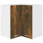vidaXL Armario colgante de esquina madera ingeniería roble ahumado vidaXL Armario colgante de esquina madera ingeniería roble ahumado