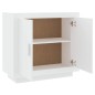 vidaXL Aparador de madera contrachapada blanco 80x40x75 cm vidaXL Aparador de madera contrachapada blanco 80x40x75 cm