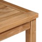 vidaXL Set de comedor exterior 5 piezas de madera maciza de teca vidaXL Set de comedor exterior 5 piezas de madera maciza de teca