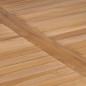 vidaXL Set de comedor exterior 5 piezas de madera maciza de teca vidaXL Set de comedor exterior 5 piezas de madera maciza de teca