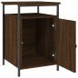 vidaXL Mesita de noche madera contrachapada marrón roble 40x42x60 cm vidaXL Mesita de noche madera contrachapada marrón roble 40x42x60 cm