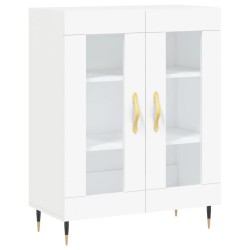 vidaXL Aparador de madera de ingeniería blanco 69,5x34x90 cm