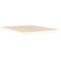 vidaXL Estructura de cama de madera maciza de pino blanco 140x190 cm vidaXL Estructura de cama de madera maciza de pino blanco 140x190 cm