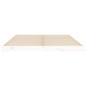 vidaXL Estructura de cama de madera maciza de pino blanco 140x190 cm vidaXL Estructura de cama de madera maciza de pino blanco 140x190 cm