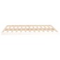 vidaXL Estructura de cama de madera maciza de pino blanco 140x190 cm vidaXL Estructura de cama de madera maciza de pino blanco 140x190 cm