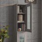vidaXL Armario de pared colgante gris Sonoma 34,5x34x90 cm vidaXL Armario de pared colgante gris Sonoma 34,5x34x90 cm