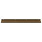 vidaXL Estantes de pared 2 uds madera de pino marrón miel 110x12x9 cm vidaXL Estantes de pared 2 uds madera de pino marrón miel 110x12x9 cm