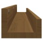 vidaXL Estantes de pared 2 uds madera de pino marrón miel 110x12x9 cm vidaXL Estantes de pared 2 uds madera de pino marrón miel 110x12x9 cm