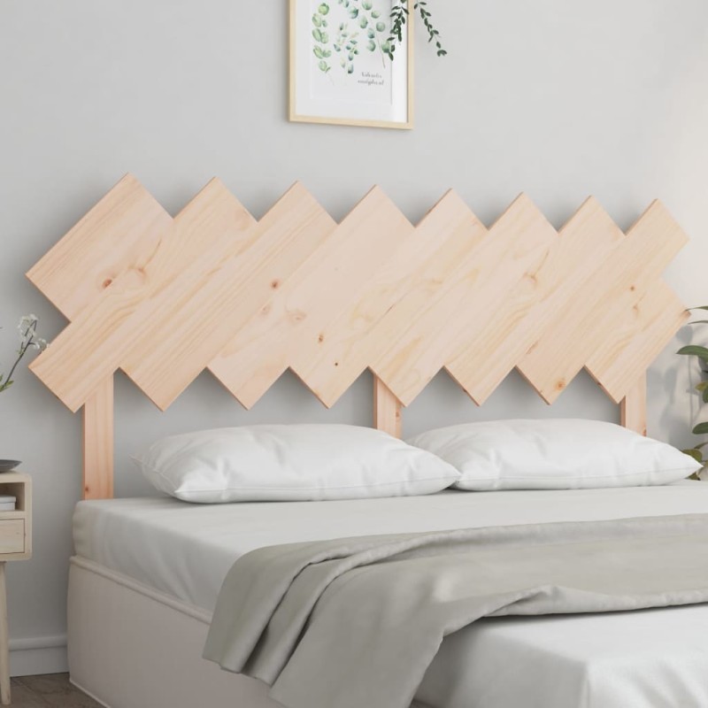 vidaXL Cabecero de cama madera maciza de pino 159,5x3x80,5 cm vidaXL Cabecero de cama madera maciza de pino 159,5x3x80,5 cm