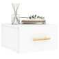 vidaXL Mesitas de noche de pared 2 uds blanco 35x35x20 cm vidaXL Mesitas de noche de pared 2 uds blanco 35x35x20 cm