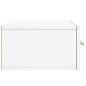 vidaXL Mesitas de noche de pared 2 uds blanco 35x35x20 cm vidaXL Mesitas de noche de pared 2 uds blanco 35x35x20 cm
