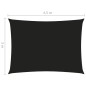 vidaXL Toldo de vela rectangular tela Oxford negro 3x4,5 m vidaXL Toldo de vela rectangular tela Oxford negro 3x4,5 m