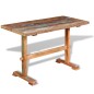 vidaXL Mesa comedor con pedestal madera maciza reciclada 120x58x78 cm vidaXL Mesa comedor con pedestal madera maciza reciclada 120x58x78 cm